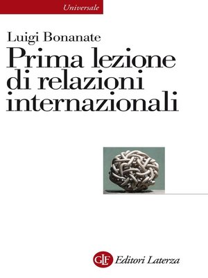 cover image of Prima lezione di relazioni internazionali